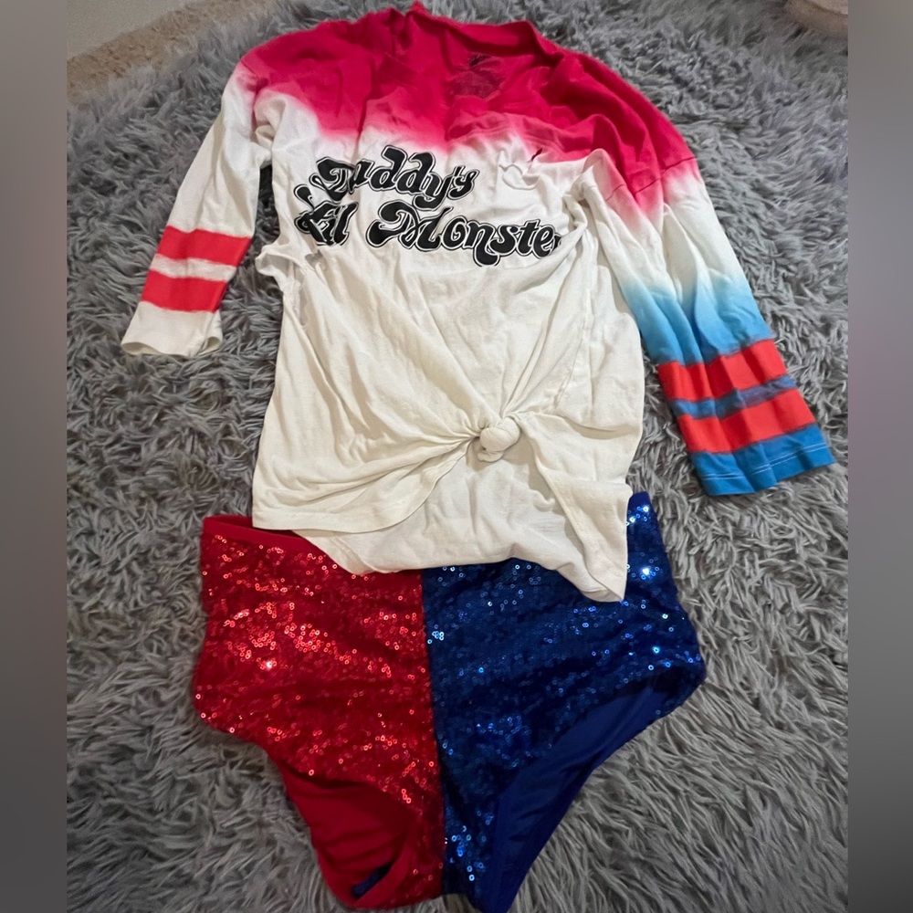 Halloween Harley Quinn costume